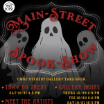 Art's House Gallery - Main Street Spook Show (UWRF Student Gallery take-over)